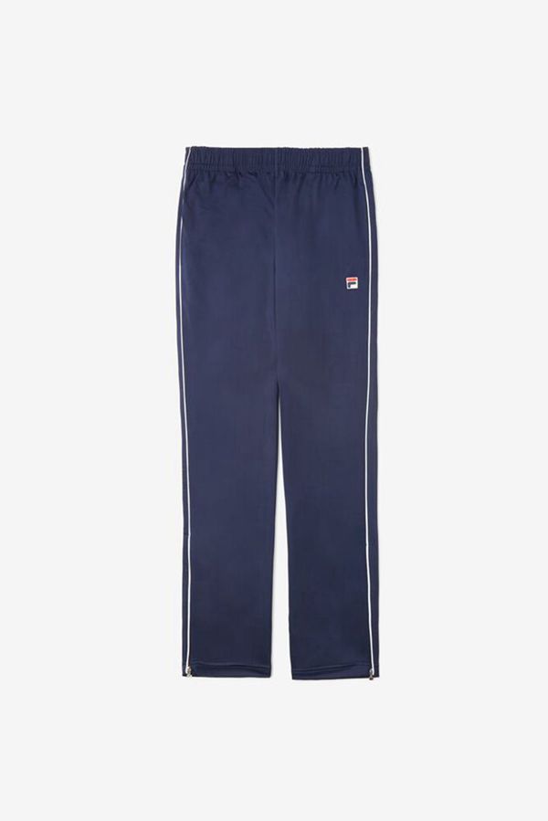 Fila Italia Track Men's Pants - Navy/White,NZ 490-17235